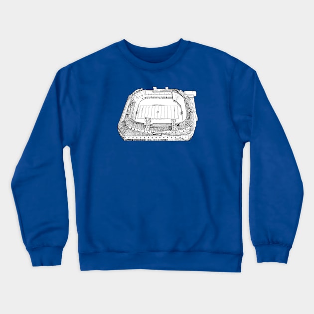 Briggs Stadium Crewneck Sweatshirt by Colonel JD McShiteBurger